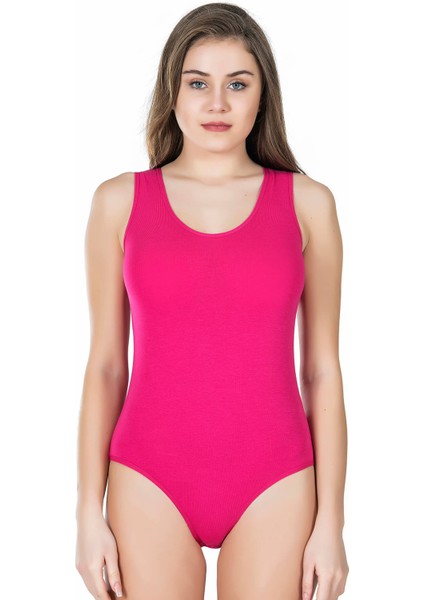 Kalın Askılı Çıtçıtlı Kadın Body 315