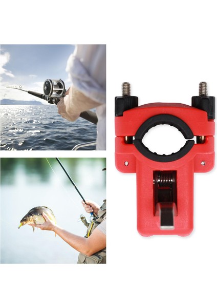 Tutucu Dağı Sabit Tekne Kutbu Stand Ayarlanabilir Kırmızı (Yurt Dışından) indirimleri