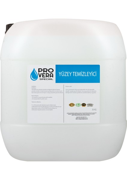 Genel Temizlik Maddesi 30 kg E