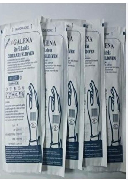 Steril Eldiven No:7.5 50 Adet