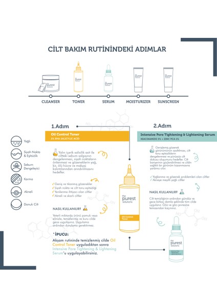 YağlıKarma Ciltlere Azaltmaya Önleyici Cilt Bakım Seti TPS136