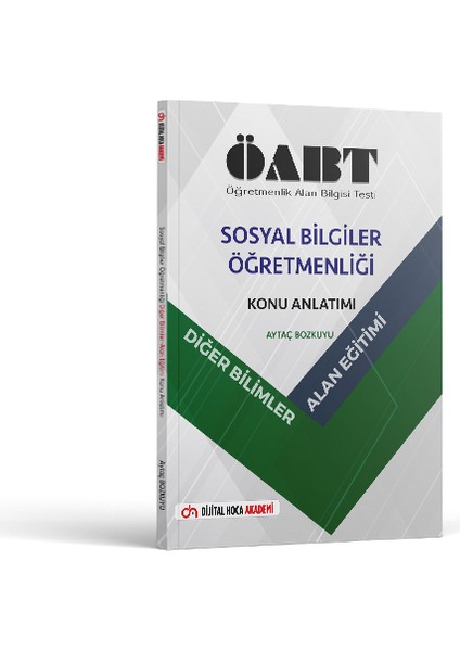 2023 ÖABT Sosyal Bilgiler Öğretmenliği Diğer Bilimler-Alan Eğitimi Konu Anlatımı