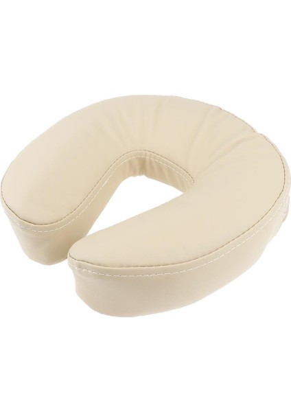 Soft U Şekil Seyahat Boyun Destek Yastığı Kafası Rest Yastık Ofis Uçak Bej (Yurt Dışından)