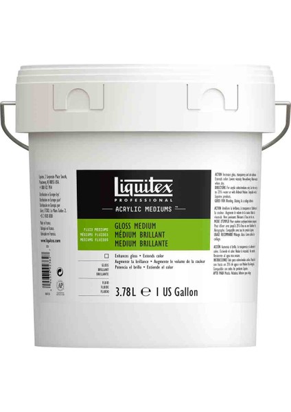 Professional Akrilik Parlak Medyum 3.78L