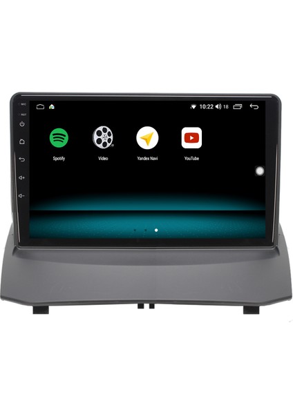 Ford Fiesta Android 10 Carplay Özellikli Navigasyon Multimedya Ekran 2gb Ram + 32GB HDD