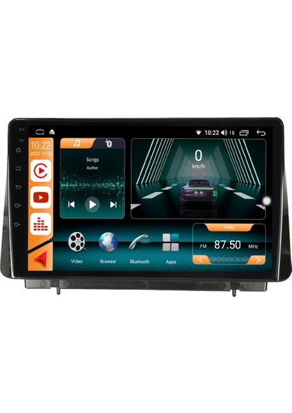 Ford Focus 5 Android 10 Carplay Özellikli Navigasyon Multimedya Ekran 2gb Ram + 32GB HDD