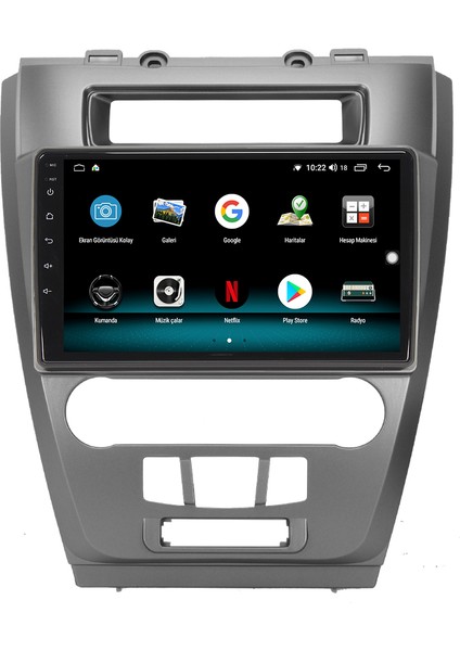 Ford Fusion Android 10 Carplay Özellikli Navigasyon Multimedya Ekran 2gb Ram + 32GB HDD