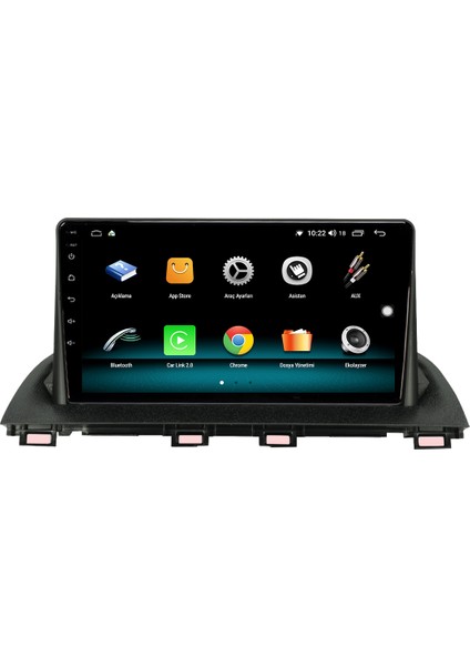 Mazda Axela Android 10 Carplay Özellikli Navigasyon Multimedya Ekran 2gb Ram + 32GB HDD