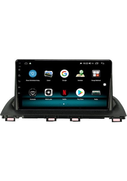 Mazda Axela Android 10 Carplay Özellikli Navigasyon Multimedya Ekran 2gb Ram + 32GB HDD