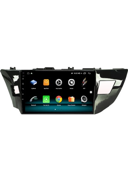 Toyota Levin Android 10 Carplay Özellikli Navigasyon Multimedya Ekran 2gb Ram + 32GB HDD