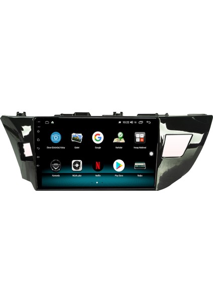 Toyota Levin Android 10 Carplay Özellikli Navigasyon Multimedya Ekran 2gb Ram + 32GB HDD