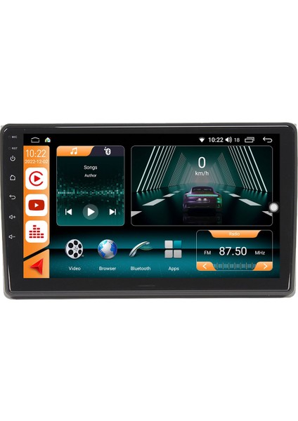 Honda Hr-V Android 10 Carplay Özellikli Navigasyon Multimedya Ekran 2gb Ram + 32GB HDD