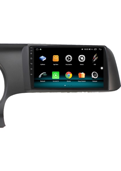 Hyundai I10 Android 10 Carplay Özellikli Navigasyon Multimedya Ekran 2gb Ram + 32GB HDD
