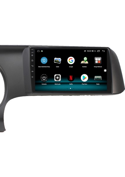 Hyundai I10 Android 10 Carplay Özellikli Navigasyon Multimedya Ekran 2gb Ram + 32GB HDD