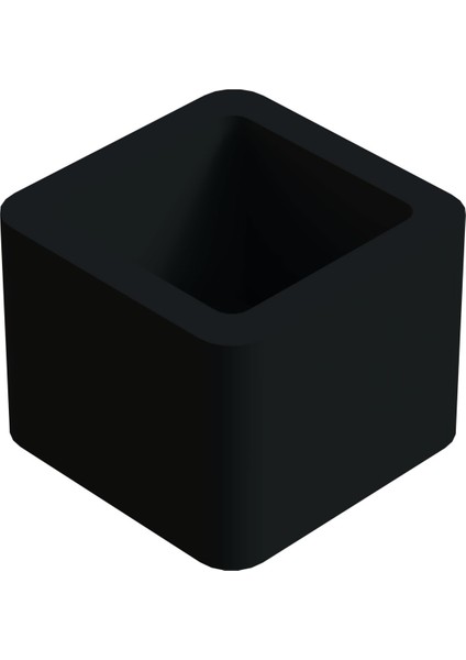 30X30 mm Kare Pvc Sandalye Profil Ayak Pabucu Sessiz Yumuşak - Kahve (4 Adet) modelleri