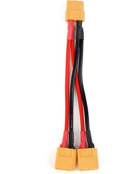 XT60 Paralel Pil Konektörü Kablosu Çift Uzatma Y Dahası Için (Yurt Dışından)