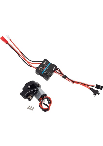 1:24 Rc Motor Esc SCX24 AXI90081 Prwler Dıy Aksesuarları Siyah (Yurt Dışından)