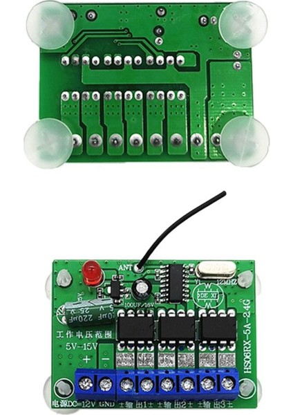 6ch Kablosuz Rc Uzaktan Kumanda Alıcı Modülü Rc Oyuncakları Için Yedek Parçalar (Yurt Dışından)
