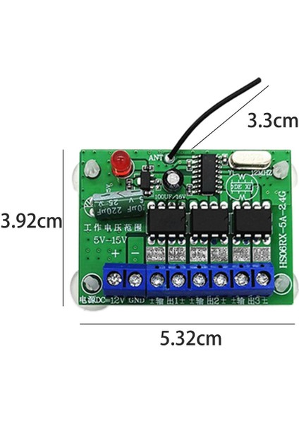 6ch Kablosuz Rc Uzaktan Kumanda Alıcı Modülü Rc Oyuncakları Için Yedek Parçalar (Yurt Dışından) fırsatları