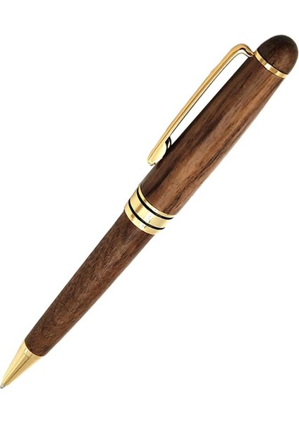 Oyulmuş Ahşap Tükenmez Kalem 0.5mm Ceviz Düğün Vaftiz Hediyesi (Yurt Dışından) fırsatları