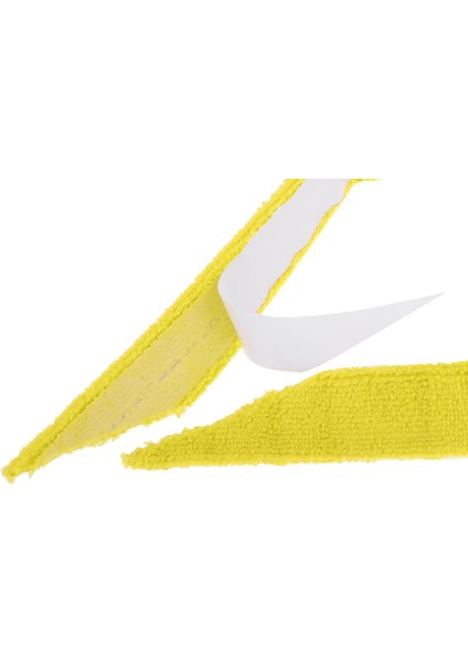 Tenis Squash Badminton Raket Kavrama Bant Anti Slip Yapıştırıcı Sarı Sarı (Yurt Dışından)