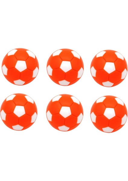 ST Decor 6 Paket Masa Futbol Futbolları Yedek Mini Futbol Topu 32MM.25 Inç (Yurt Dışından)