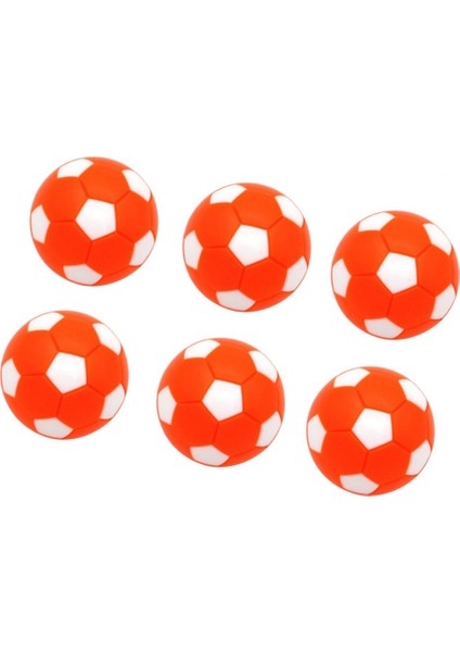 ST Decor 6 Paket Masa Futbol Futbolları Yedek Mini Futbol Topu 32MM.25 Inç (Yurt Dışından)