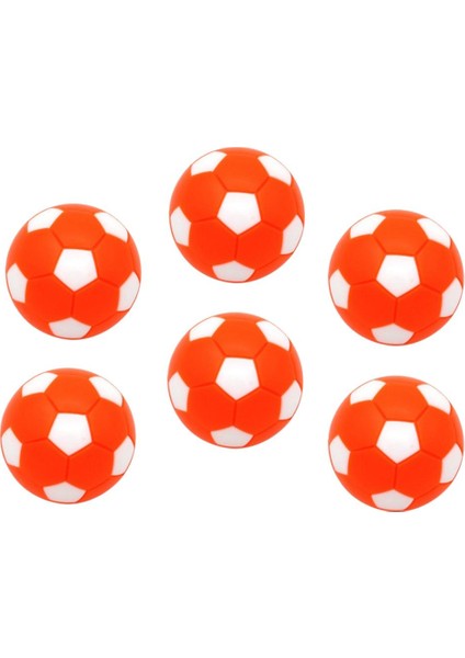 ST Decor 6 Paket Masa Futbol Futbolları Yedek Mini Futbol Topu 32MM.25 Inç (Yurt Dışından)