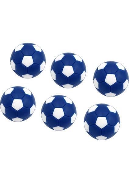 ST Decor 6 Paket Masa Futbol Futbolu Yedek Mini Futbol Top 32MM Mavi (Yurt Dışından)