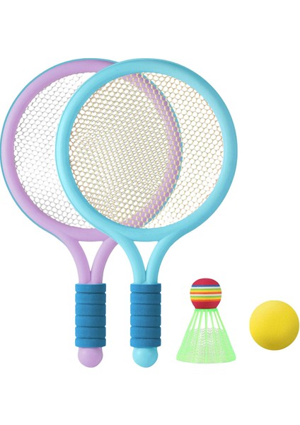 ST Decor Dayanıklı Çocuklar Badminton Tenis Raket Mavi Için Çift Spor Hafif (Yurt Dışından)