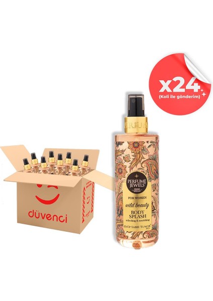Pj Body Splash Wild Beauty 250 ml x 24