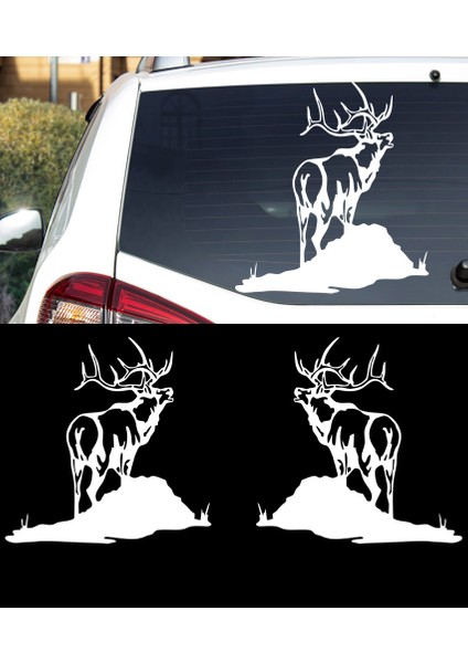 Geyik Oto Sticker, Geyik Karavan STICKER-S1366