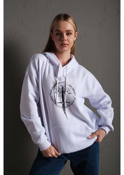 Kadın Yüzüklerin Efendisi Tasarım Hoodie fiyatları