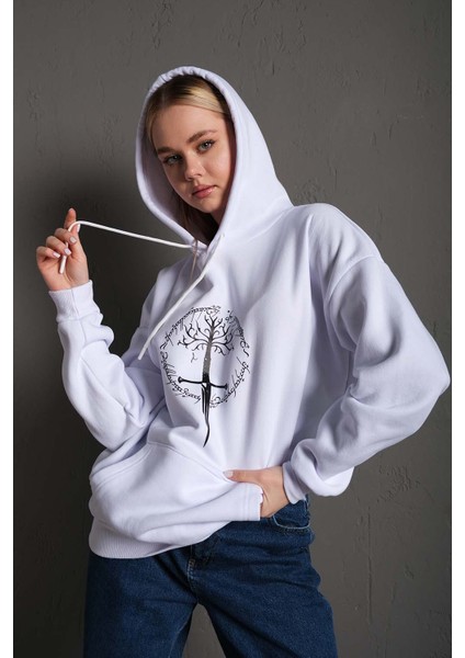 Kadın Yüzüklerin Efendisi Tasarım Hoodie modelleri