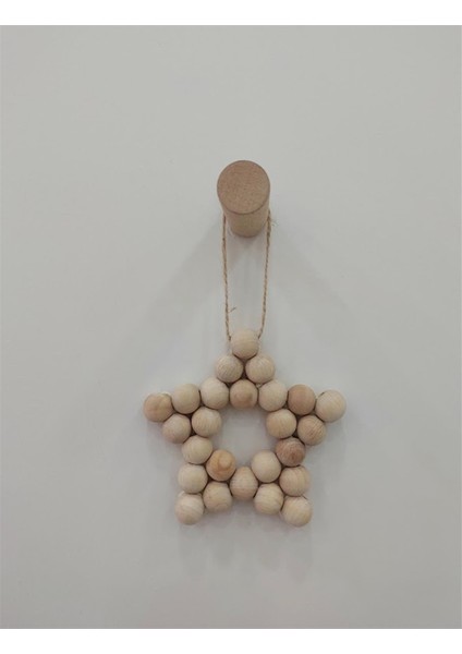 Ahşap Yıldız Büyük Boy