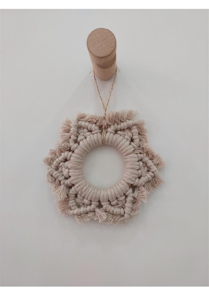 Makrome Kartanesi Duvar Süsü- camel