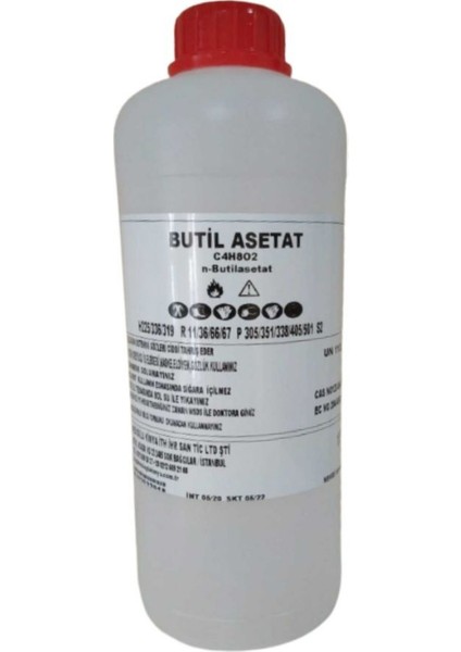 1 Litre Butil Asetat %99