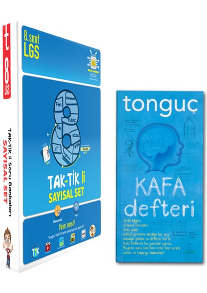 8. Sınıf Taktikli Sayısal Set Soru Bankası - Kafa Defteri