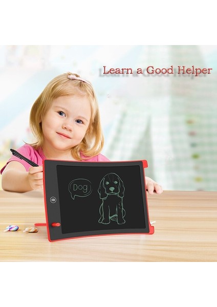 Writing Tablet LCD 8.5 Inç Dijital Kalemli Çizim Yazı Tahtası Grafik Not Yazma Eğitim Tableti