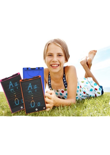 Writing Tablet LCD 8.5 Inç Dijital Kalemli Çizim Yazı Tahtası Grafik Not Yazma Eğitim Tableti