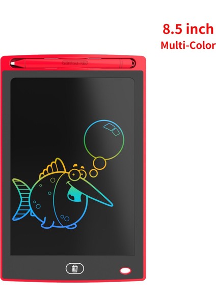 Writing Tablet LCD 8.5 Inç Dijital Kalemli Çizim Yazı Tahtası Grafik Not Yazma Eğitim Tableti