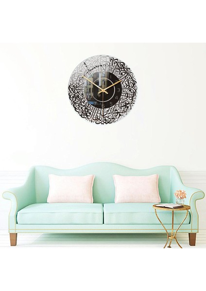 Kaligrafi Duvar Saati Yatak Odası Dekorasyonu (Yurt Dışından) modelleri