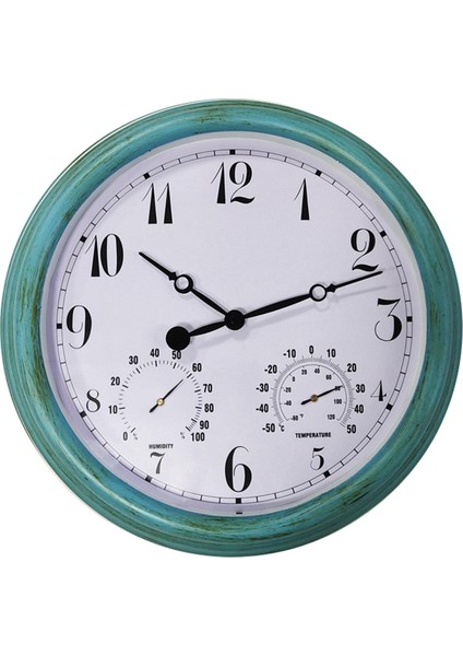 Veranda Arka Bahçesi Için Retro Saat Dekoratif Açık Saat 38CM (Yurt Dışından) fiyatları