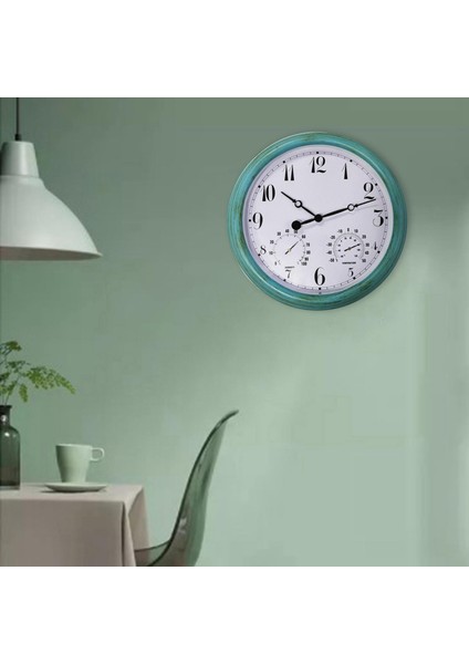 Veranda Arka Bahçesi Için Retro Saat Dekoratif Açık Saat 38CM (Yurt Dışından) indirimleri