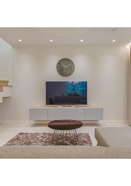 Oturma Odası Yemek Odası Için Basit Duvar Saati Dekoratif Hareket (Yurt Dışından) fırsatları