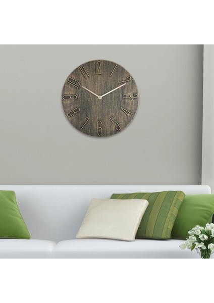 Oturma Odası Yemek Odası Için Basit Duvar Saati Dekoratif Hareket (Yurt Dışından) indirimleri