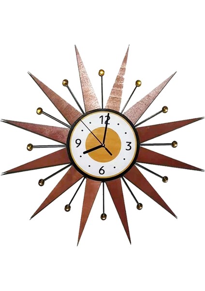 Iskandinav Duvar Saati Sessiz Arap Sayısı Duvarı Asılı (Yurt Dışından)