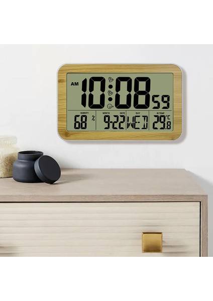 Takvim Sıcaklığı Ile Elektronik Dijital Çalar (Yurt Dışından)