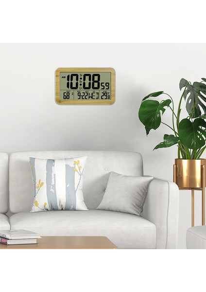 Takvim Sıcaklığı Ile Elektronik Dijital Çalar (Yurt Dışından)