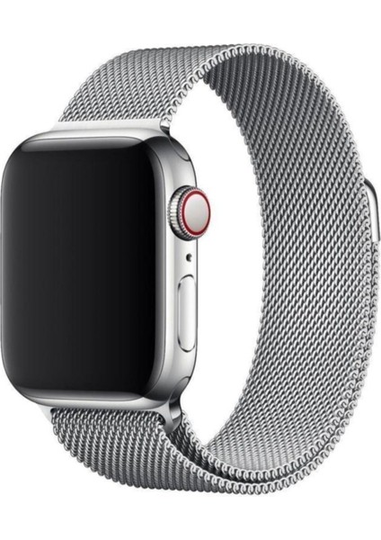 Apple Watch Uyumlu 44 mm Kordon Çelik Kayış Silver/Gümüş fiyatları
